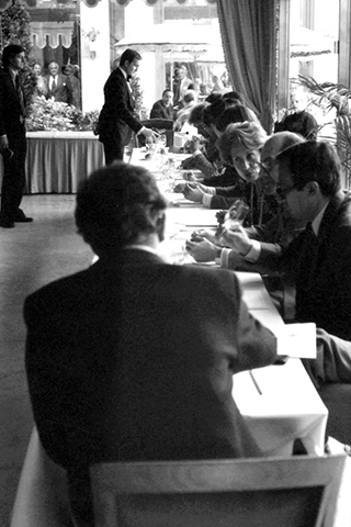 George M. Taber covering the tasting for Time magazine.jpg